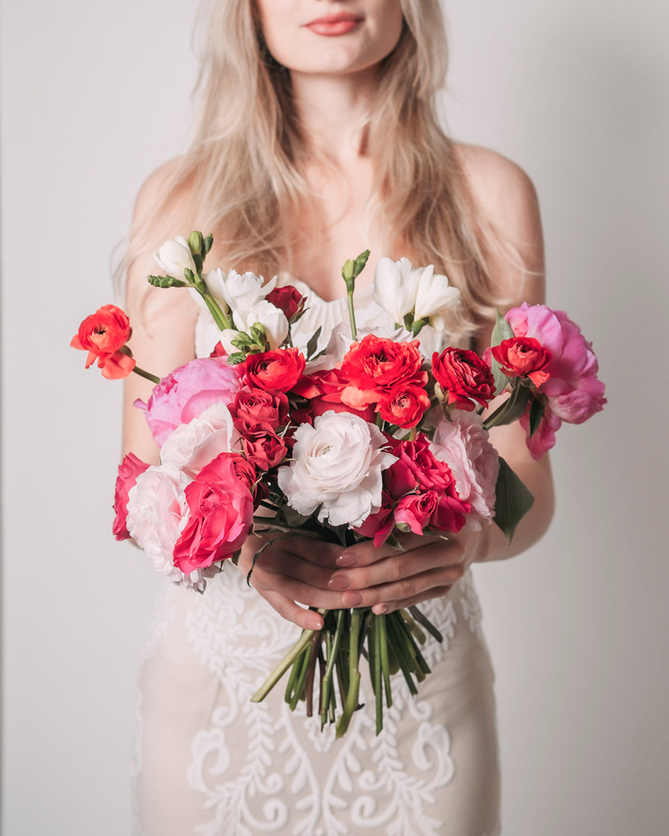 DIY Wedding Flowers "Be Mine" Package Wedding Bouquets Kukka Flowers