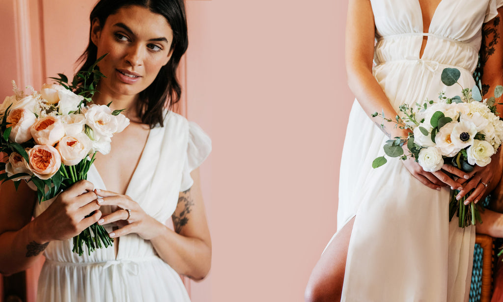 DIY wedding flower bouquets