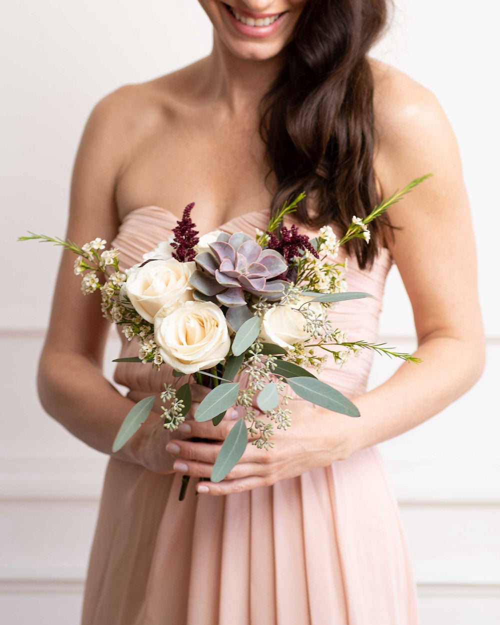 DIY Wedding Flowers - "Burgundy Beauty" | Peony & Succulent Bouquets Kukka Flowers DIY Wedding Flowers - "Burgundy Beauty" | Peony & Succulent Bouquets Kukka Flowers